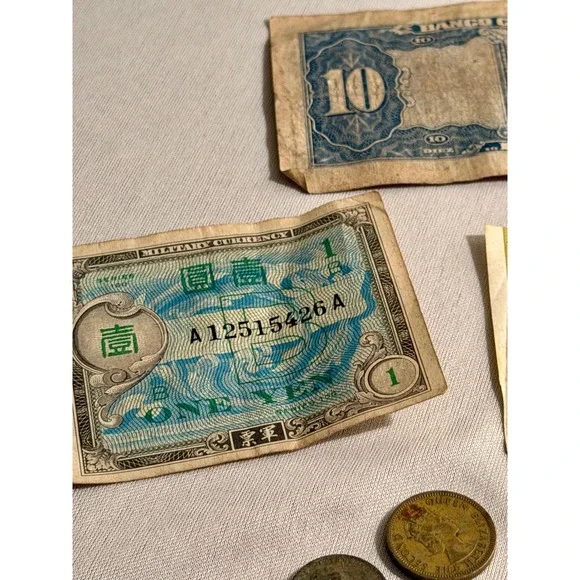 Vintage International Currency Lot  Israel Banknotes 1916 Penny 1962 Stamp - Picture 14 of 16